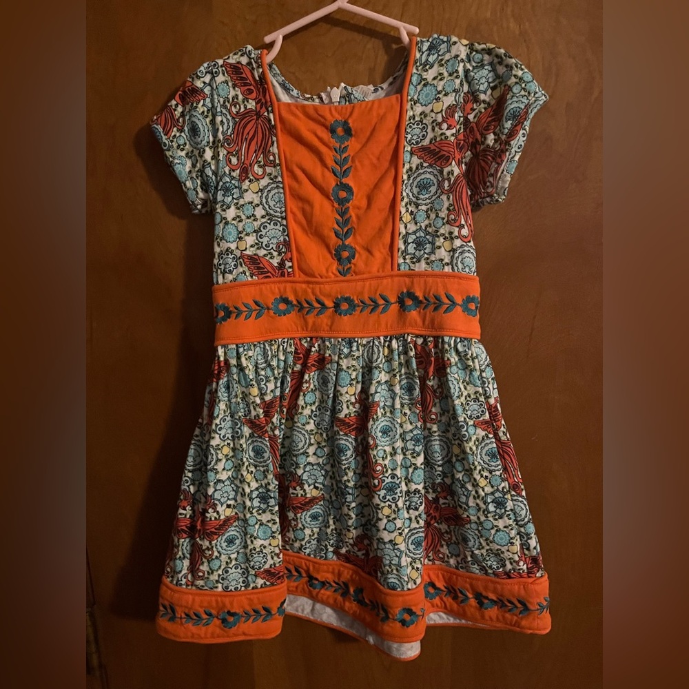 Kate Quinn 4t Firebird Embroidered Dress